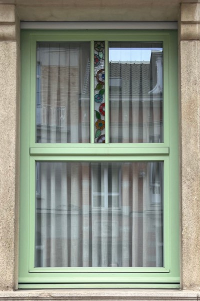 Réalisations avec intégration de vitraux anciens